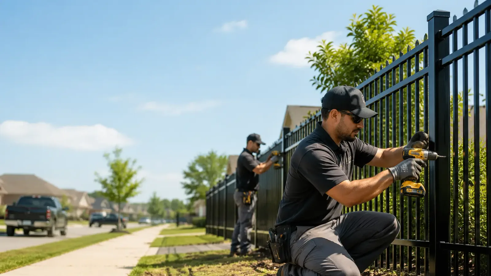 Metal Fence Installation in Mooresville, NC